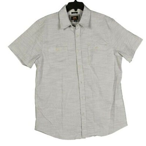 LEE Men's Short Sleeve Woven Shirt - Versatile Style & Comfort