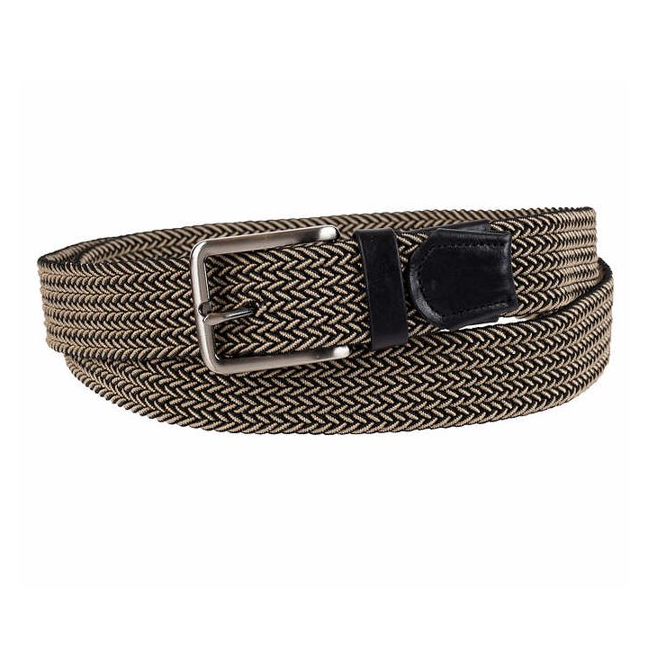 Tommy Bahama Men's Stretch Belt - Contemporary Casual Golf-Inspired Design, Polyester and Spandex Material