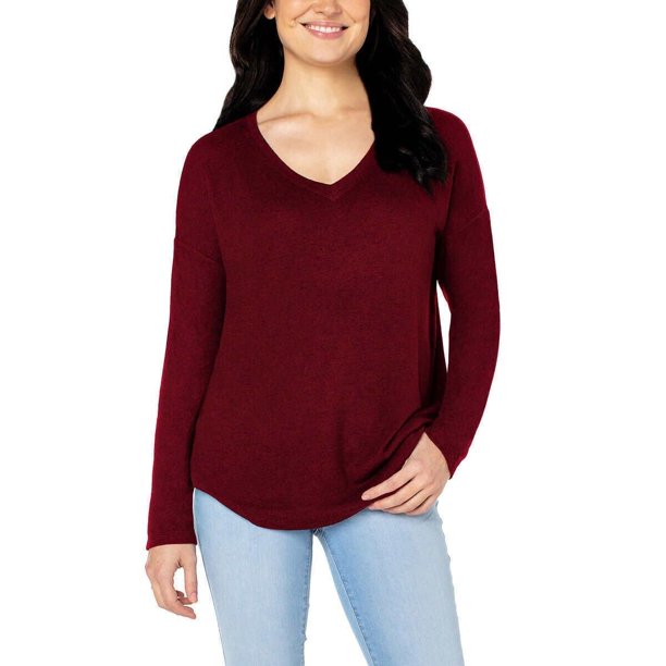 Well Worn Women's V-Neck Top