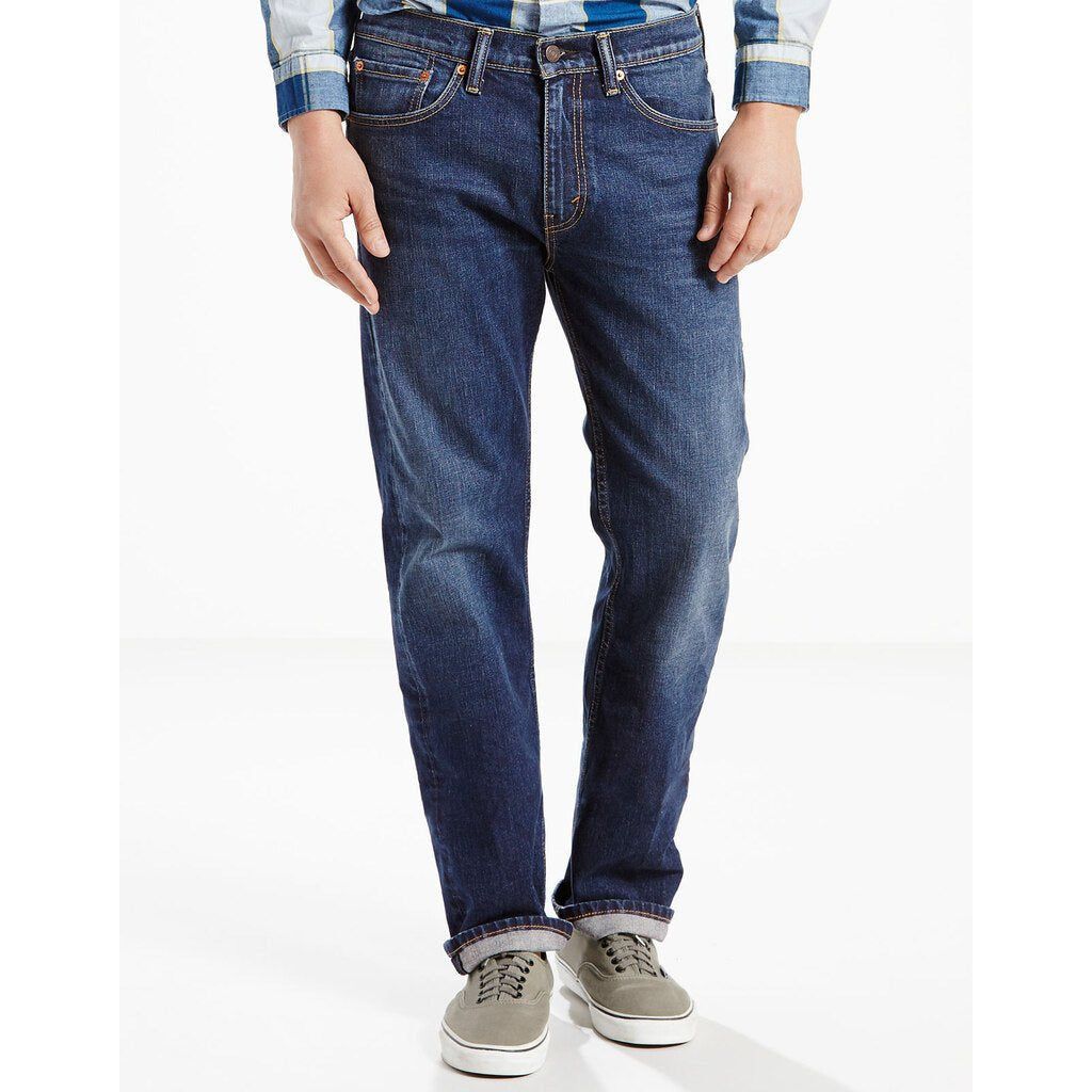 Levi's Men's 505 Regular Jeans - Classic Fit Denim for Comfortable Everyday Wear | Shop Now