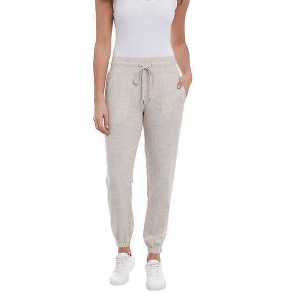 Chic Linen Blend Jogger: Comfort & Style!