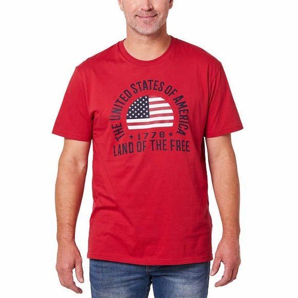 General Standard Men's Patriotic Tee - USA Flag Graphic T-Shirt for 4th of July & Independence Day