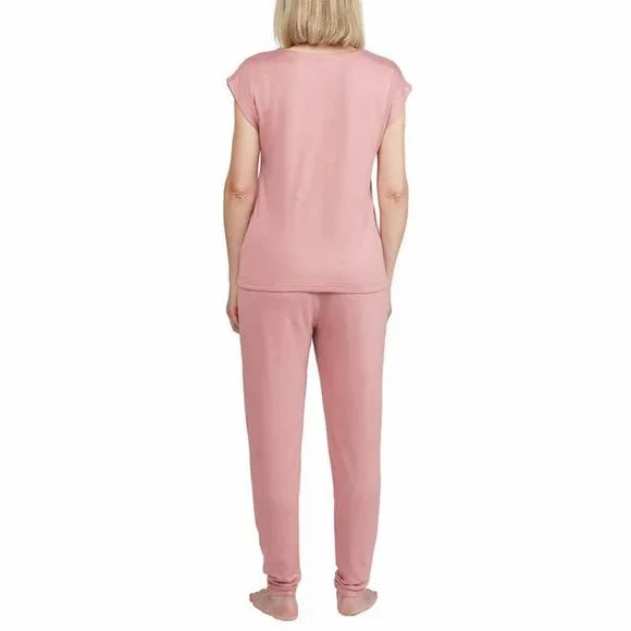 Badgley Mischka Women's 2-piece Lounge Set Pajama Sleepwear