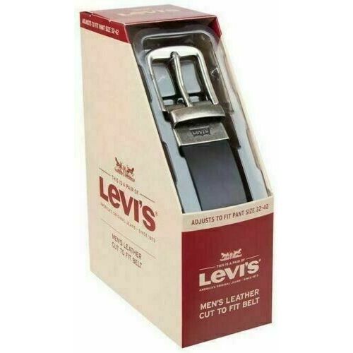 Levis Men's Leather Cut No Fit Belt - mystyle.one