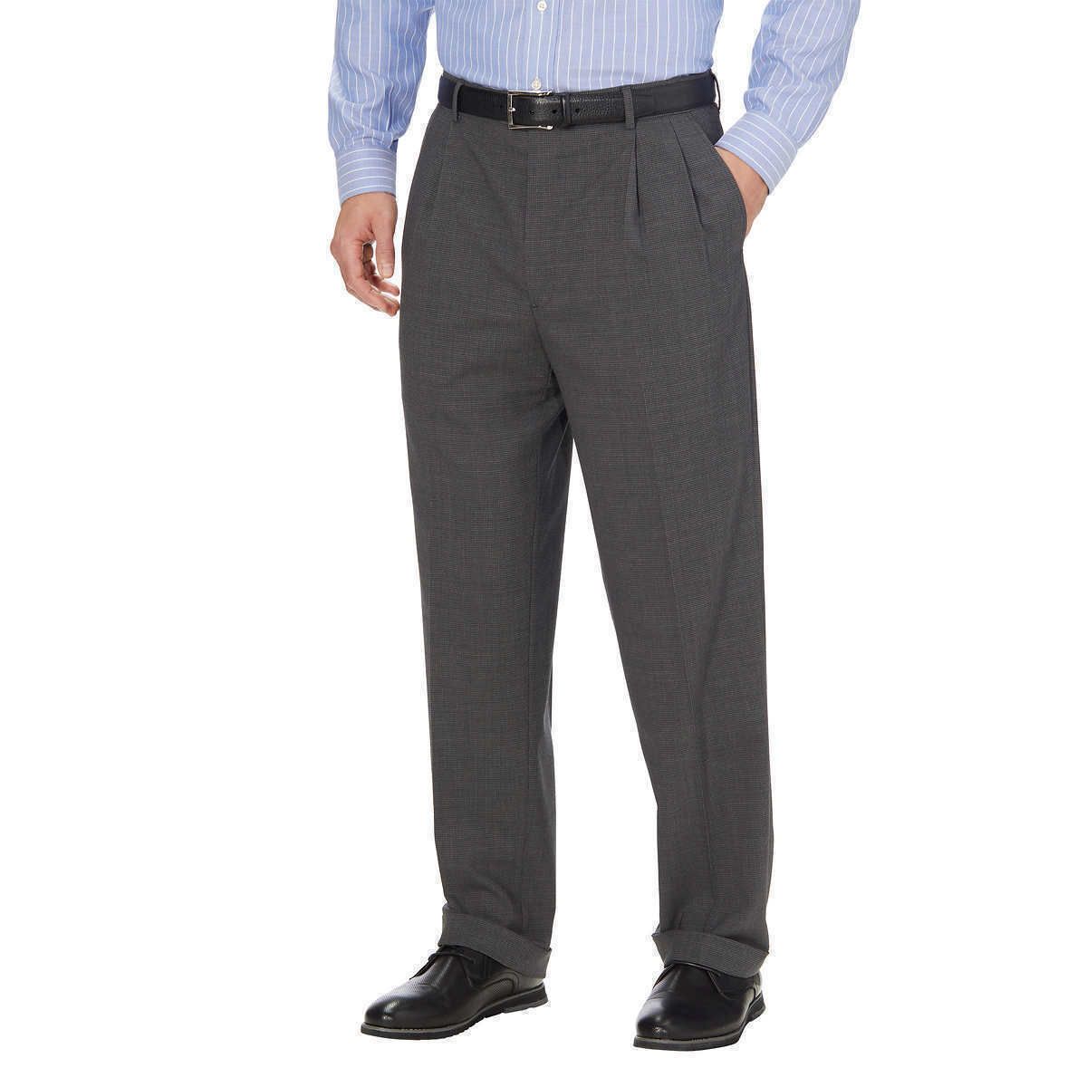 JB Britches Men's Pleated Pants: Refined style & comfort