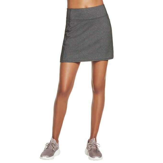 Skechers GOwalk Women's GoFlex UPF 40 High Waist Skort - Lightweight & Breathable Athletic Skort for Any Activity