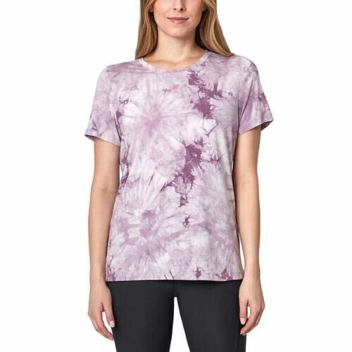 Mondetta Women's Tie Dye Short Sleeve Tee