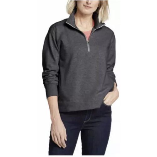 Timeless Cozy Chic: Eddie Bauer Women's Sweatshirt