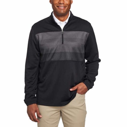 Pebble Beach Men's Dry-Luxe Performance 1/4 Zip Pullover